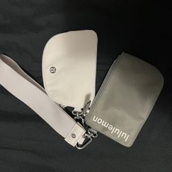 Lululemon Dual Pouch Keychain