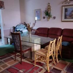 Granito Table with chairs