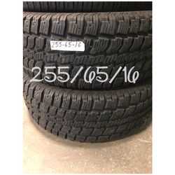 Used snow tires for sale 255/65/16 $60 each free installation and balancing