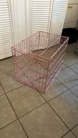 Pink Dog Crate