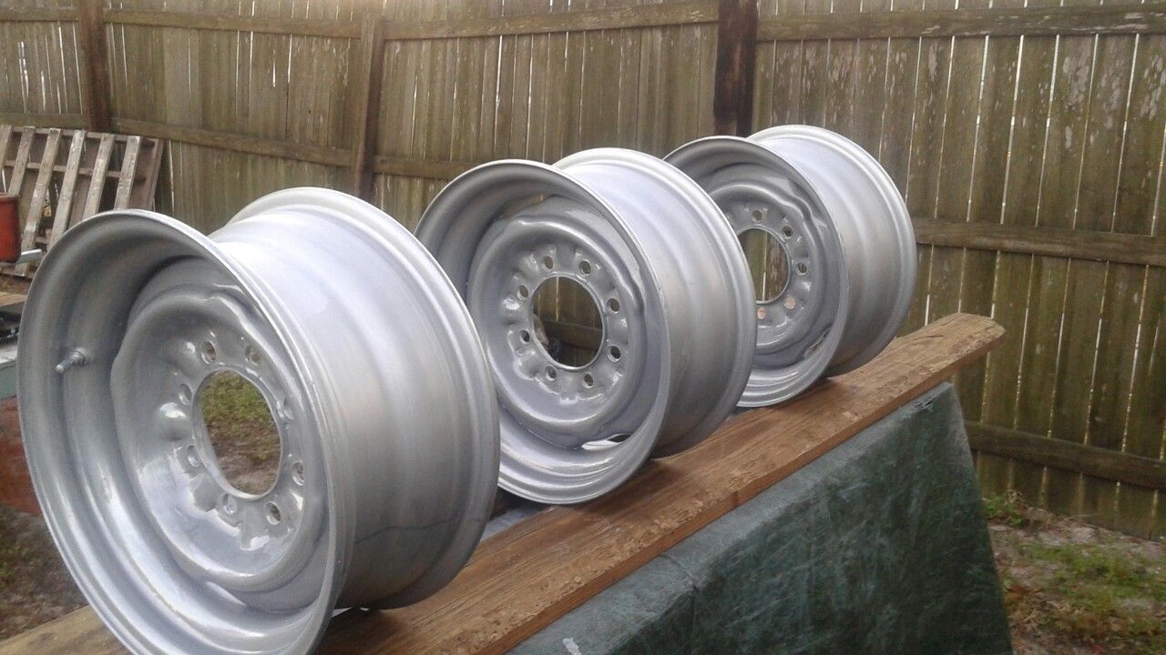 16" Steel Rims Wheels 16 inch 8x6.5 3each