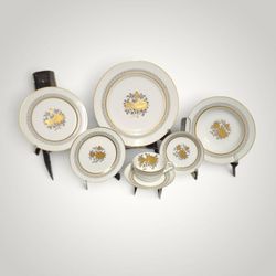 Vintage Kent China “Paradise” Dinnerware Set