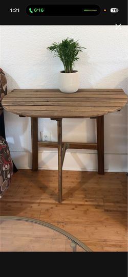 Wood drop table