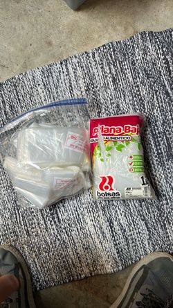 Clear Plastic Zip Lock Bags Bundle