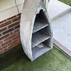 Decorated Boat With Shelves