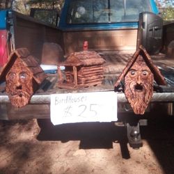 Hand Made Wood Birdhouses