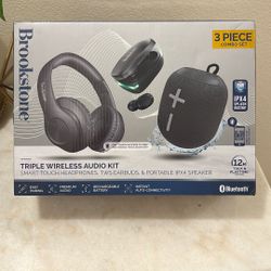 Brookstone 3 Piece Sound Set