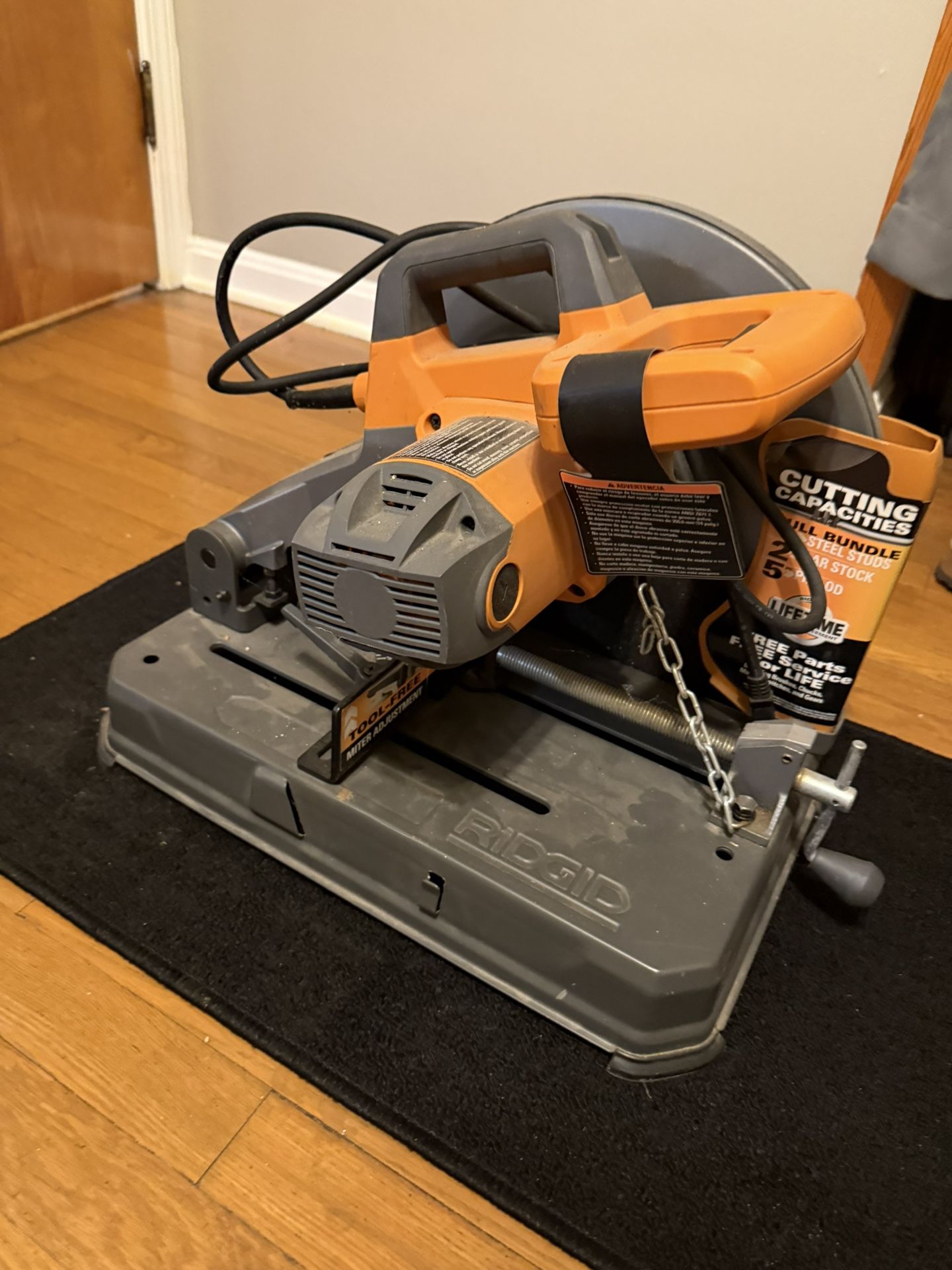 Ridgid Abrasive Cut Off Saw