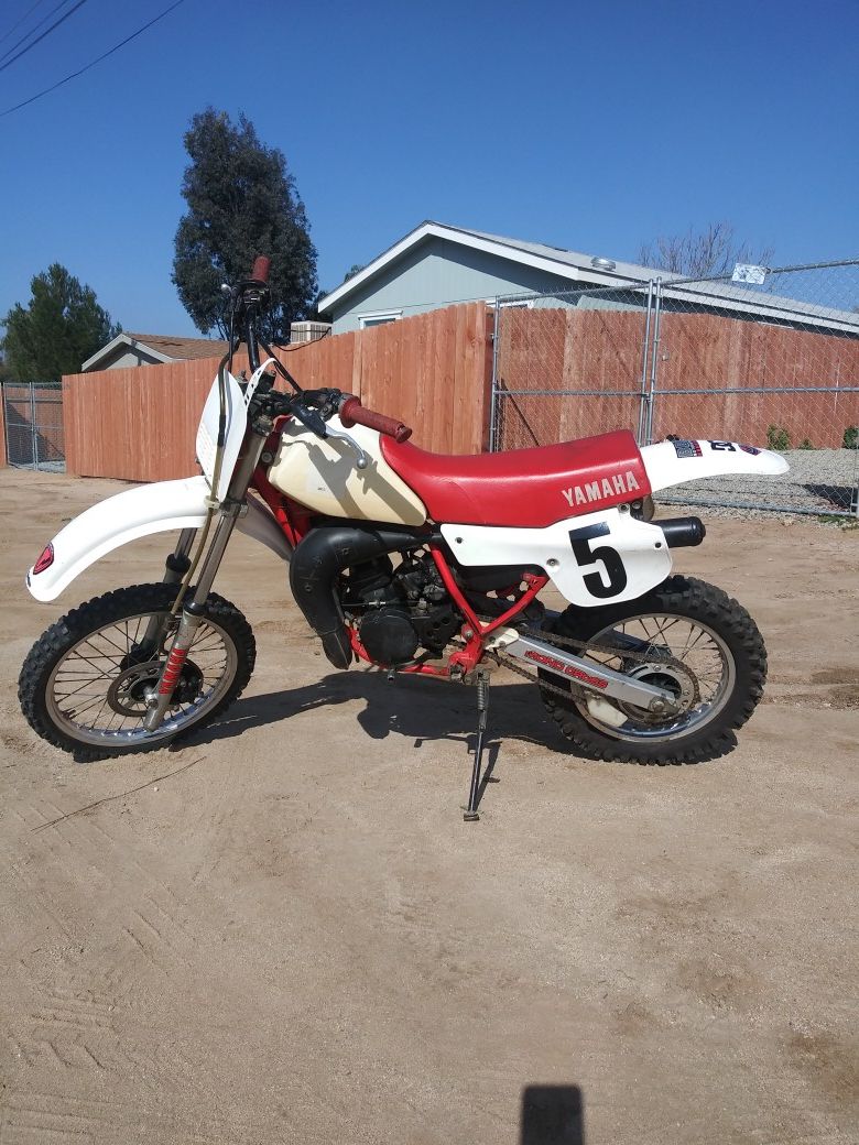 1986 Yamaha YZ80