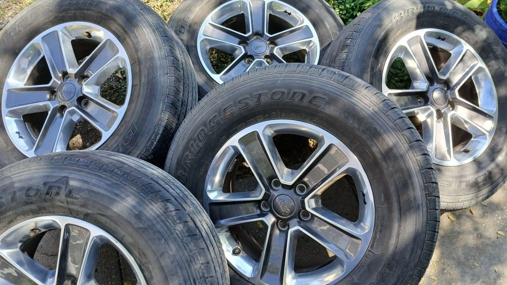 $300! Cash Firm! 5 Jeep Wrangler Wheels 18's π San Antonio TX Westside Mpu!