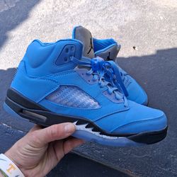 Size 12 Nike Retro 5 "UNC"