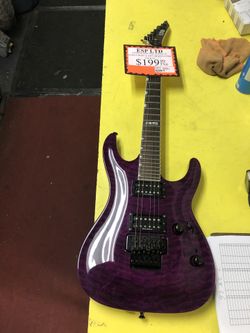 1003 ESP LTD 6-string Electric Guitar With Gig Bag 529321