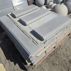 CEMENT WALL CAPS $22-$24EACH