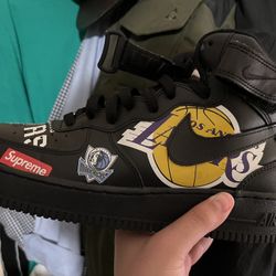 Supreme x NBA x Air Force 1 Mid 07 ‘black’