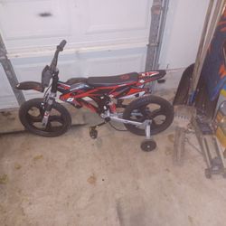 Hyper Motobike black And Red For Ages 5-7 