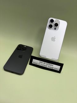 Apple IPhone 15 Pro 5G - Pay $1 DOWN AVAILABLE - NO CREDIT NEEDED