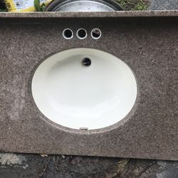 Bathroom Sink Granite