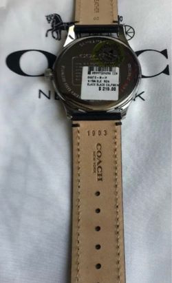 Coach men’s watch
