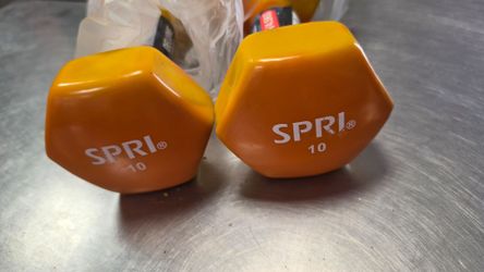 Deluxe dumbbell 10lbs.