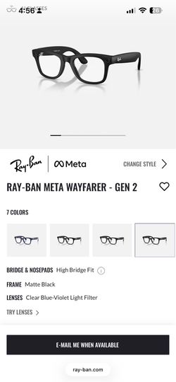 RAY-BAN META WAYFARER - GEN 2