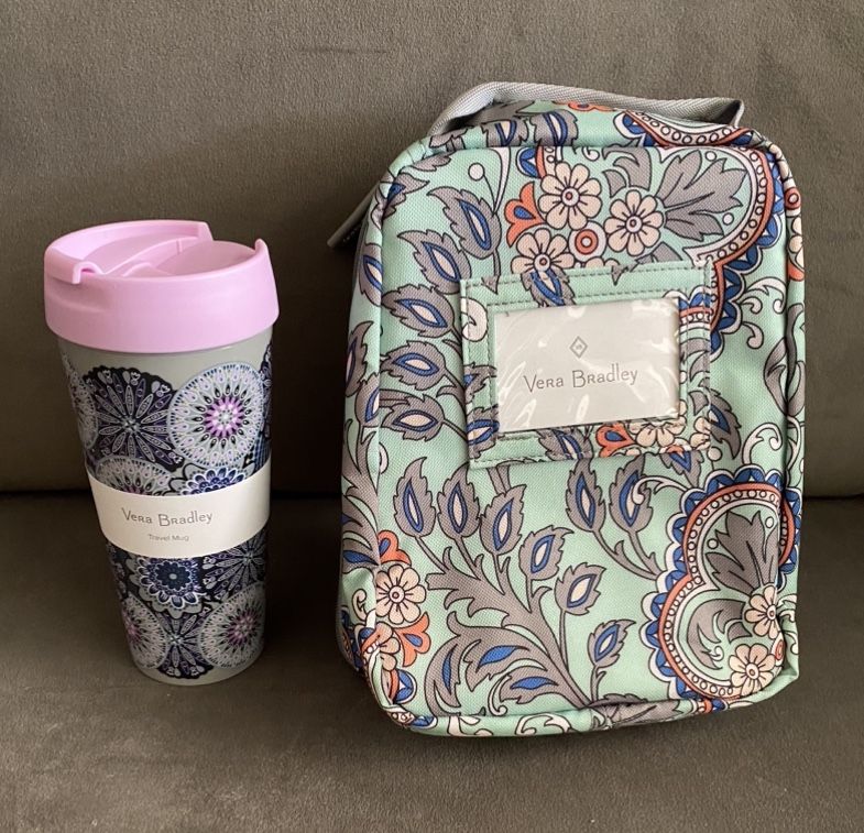 Vera Bradley Lunch Bag & Travel Mug