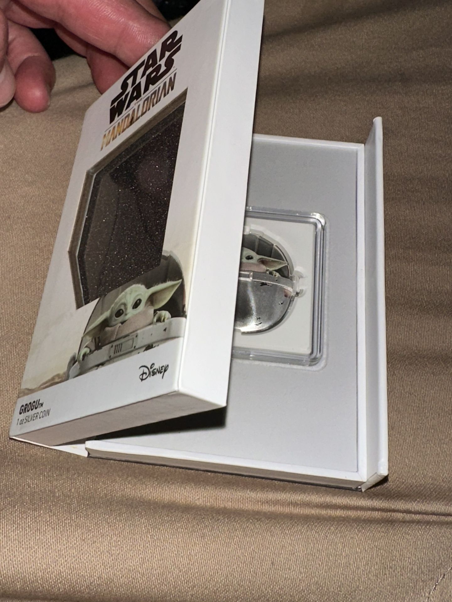 2022 Star Wars MANDALORIAN: THE CHILD "Grogu" 1oz Silver Proof Coin