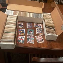 Baseball Cards Some Football Cards 