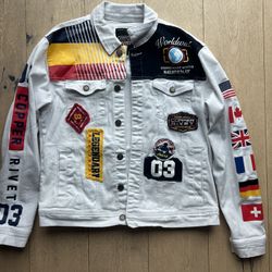 Copper Rivet Jean Jacket