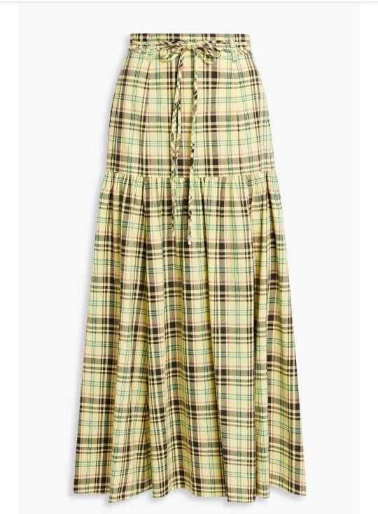 Derek Lam 10 Crosby Belted Milly Maxi Skirt