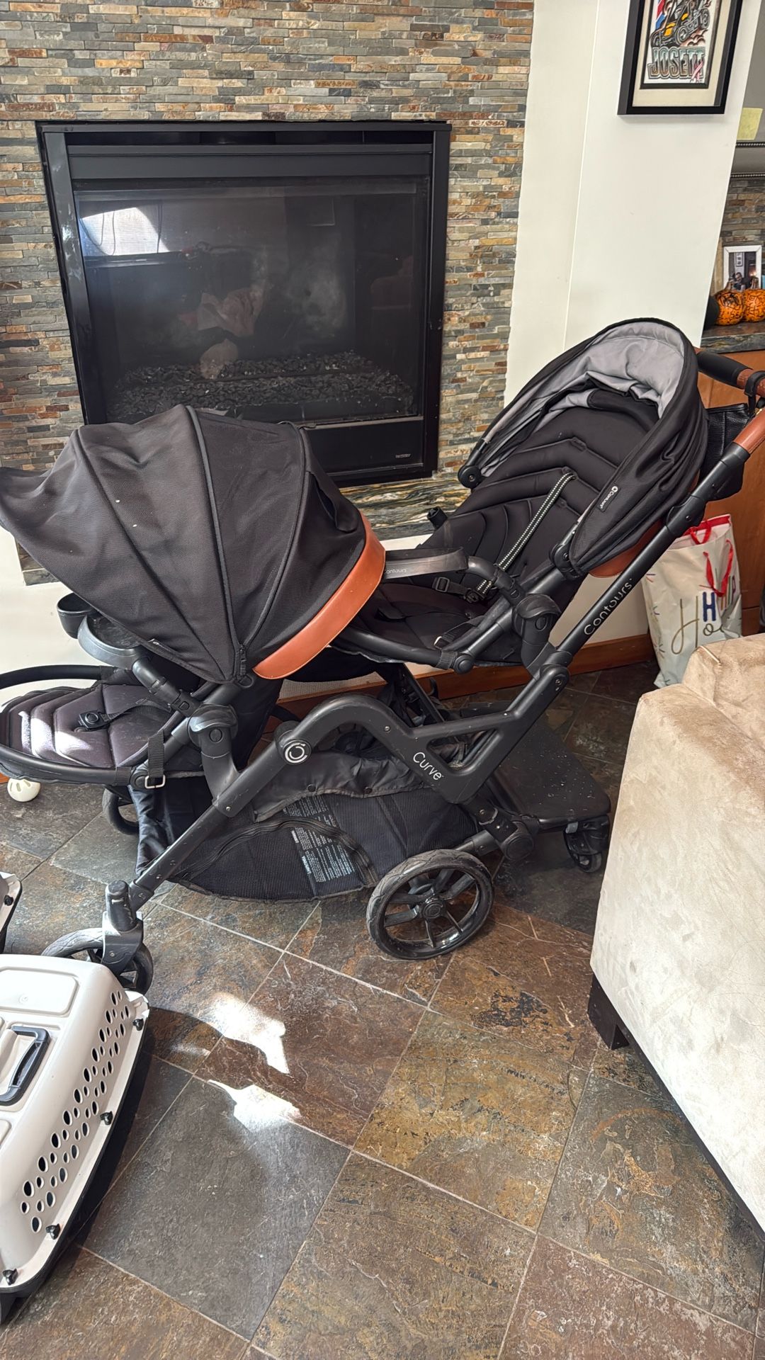Contours Curve Double Stroller 