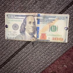 $100 Bill Wallet