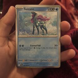 suicune pokémon card