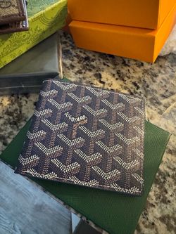 blue card holder