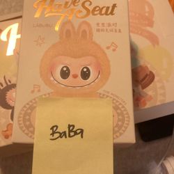 BaBa Have A Seat Labubu