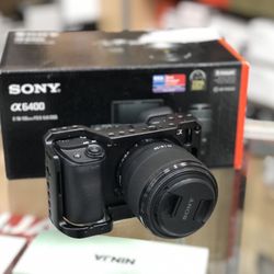 Sony a6400 w/ Smallrig Cage And 50mm 1.8 
