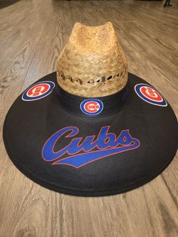 Chicago Cubs Straw Hat Sombrero Cap Beach Festival Pool Summer Sports tools Lawn Party Gorra