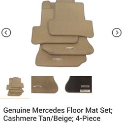 OEM MERCEDES BENZ CAR MATS