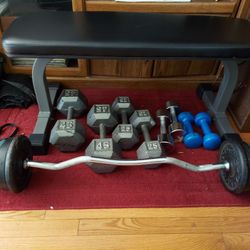 Weights and Bench