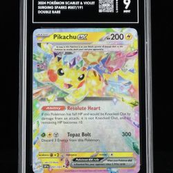 Pikachu Ex #057/191- TAG 9