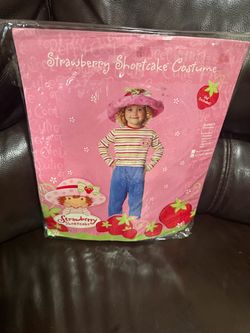 Vintage 2003 Strawberry Shortcake Children's (4T-6T) Halloween Costume NEW