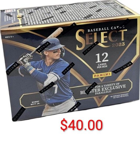 New Sealed 2023 Panini Baseball Cards Booster