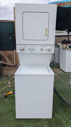 Kenmore white stackable