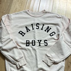Raising Boys Sweatshirt Size S