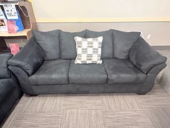 Love seat and couch