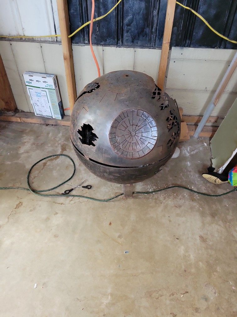 Death Star Fire Pit