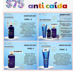 Terramar Anti caída De Cabello Kit 
