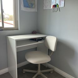 Brand New IKEA Desk And IKEA Desk Chair