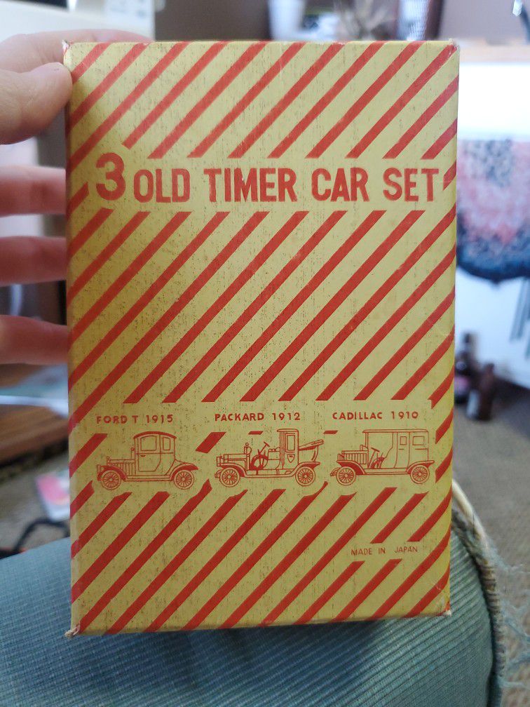 3 Old Timer Car Set