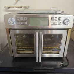 Emeril Lagasse Dual Zone 360 French Door Air Fryer Oven Combo Must Sell