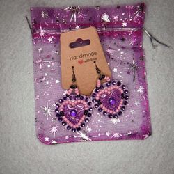 Handmade Beaded Earrings 
